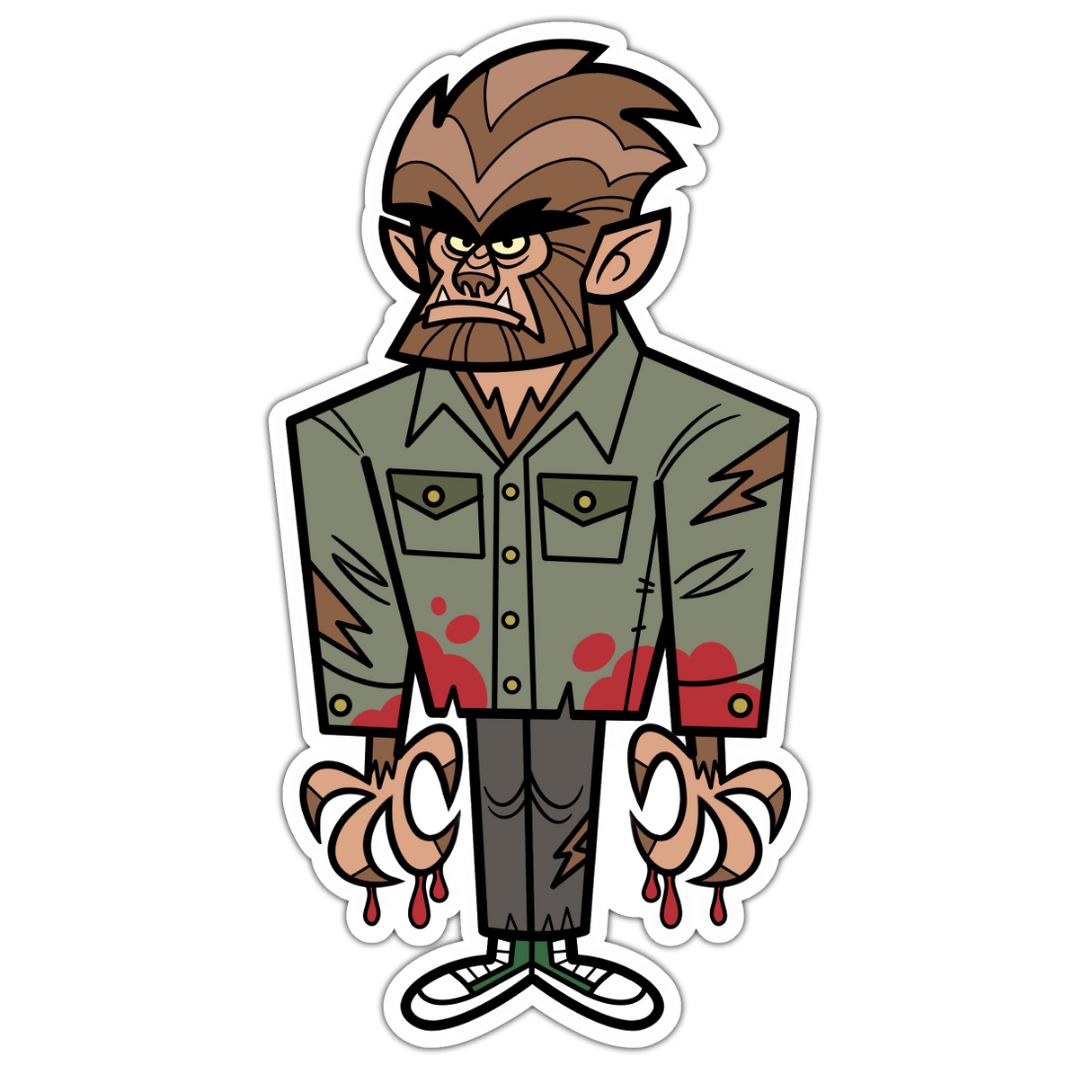 Wolfman Sticker