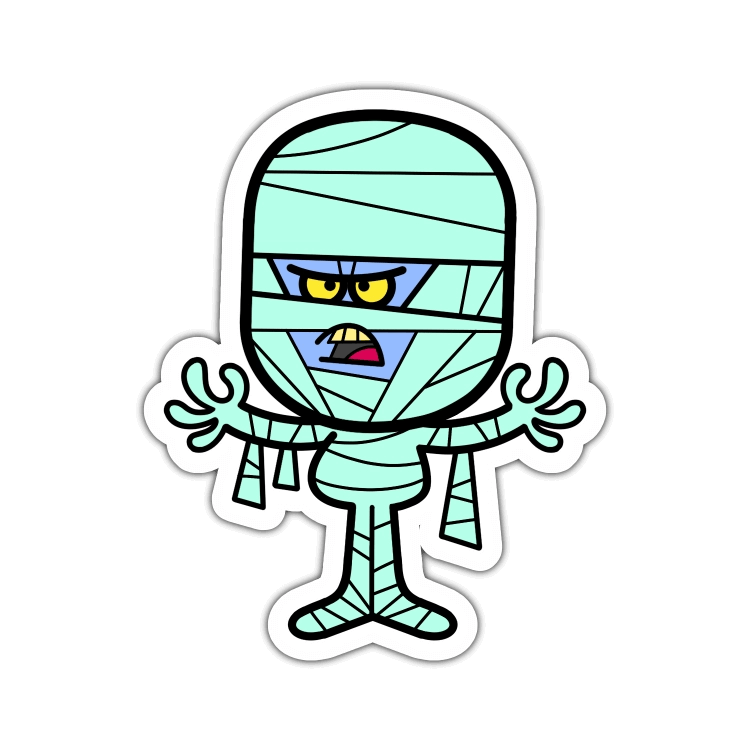 Lil' Mummy Sticker