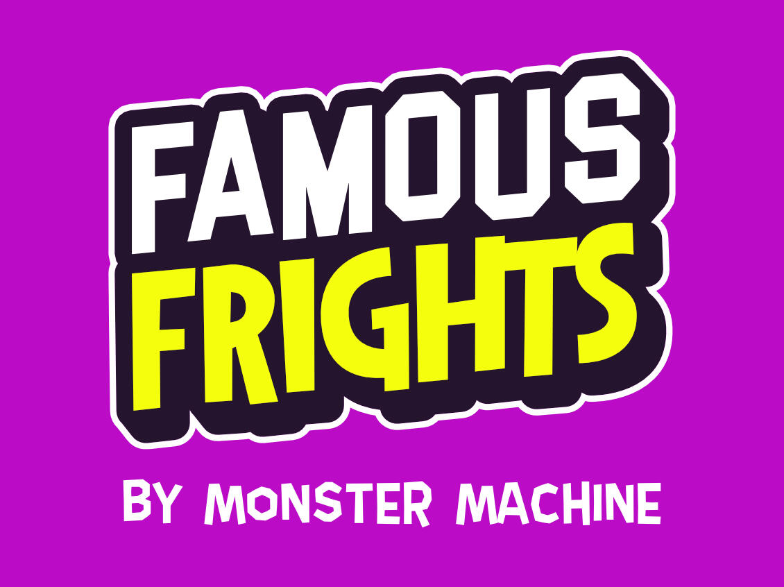 Logo. Famous Frights Collection Logo. Famous Frights Collection