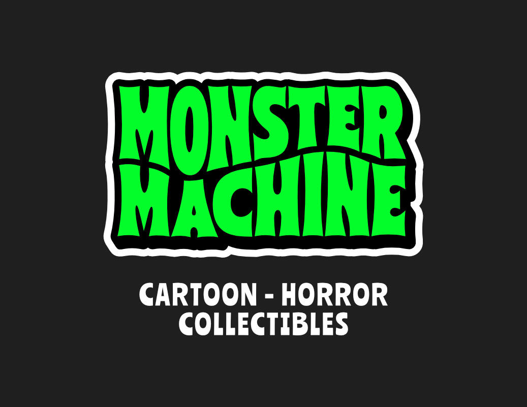 Monster Machine Stop Monster Machine | Cartoon Horror Stickers & Art Prints